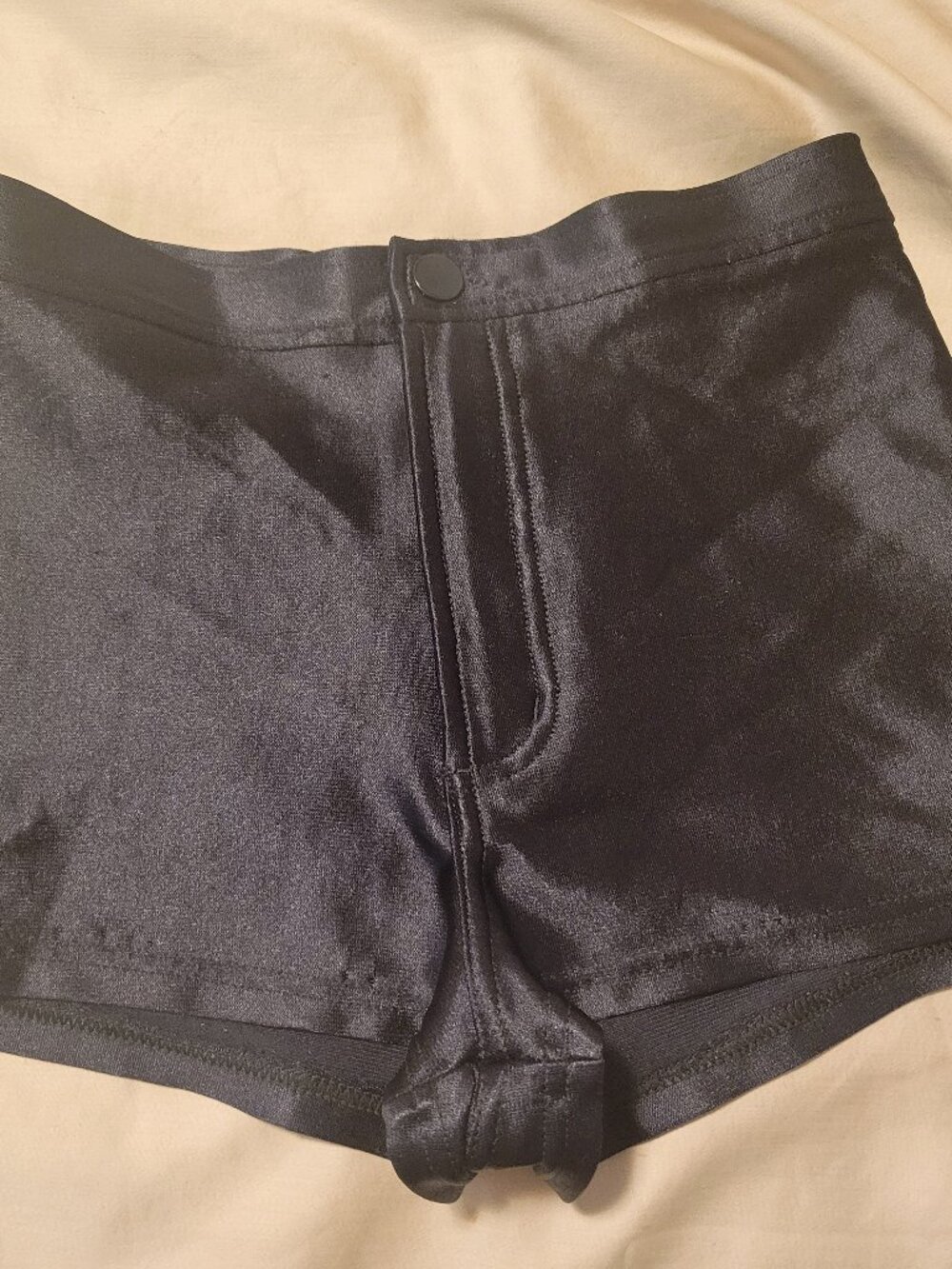 American Apparel Disco Shorts - Black sz S
